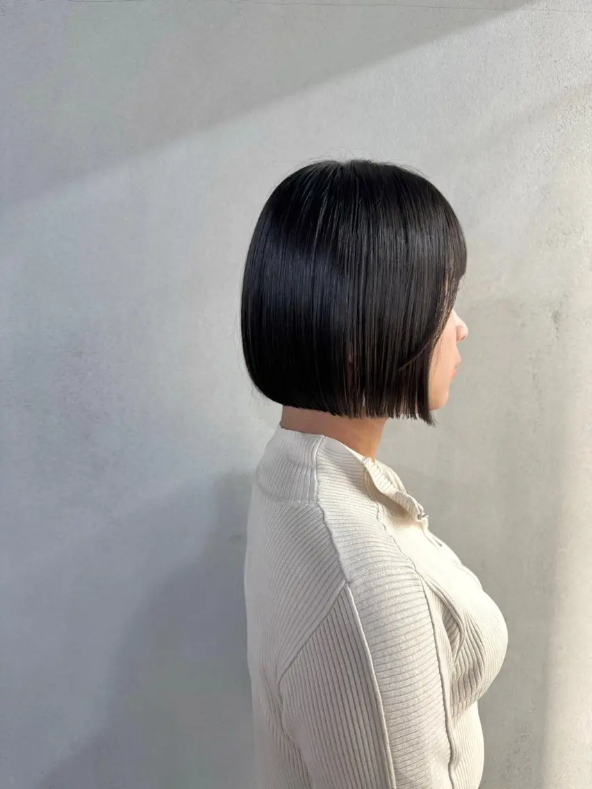 ショート ヘアアレンジ ボブ カット 縮毛矯正 トリートメント #tag 佐藤璃美のヘアスタイル