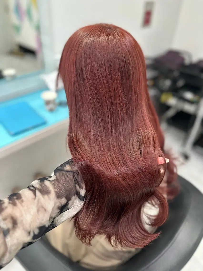 カラー ブリーチ ブリーチなしカラー ♡ダブルカラー特化♡ miyuのヘアスタイル