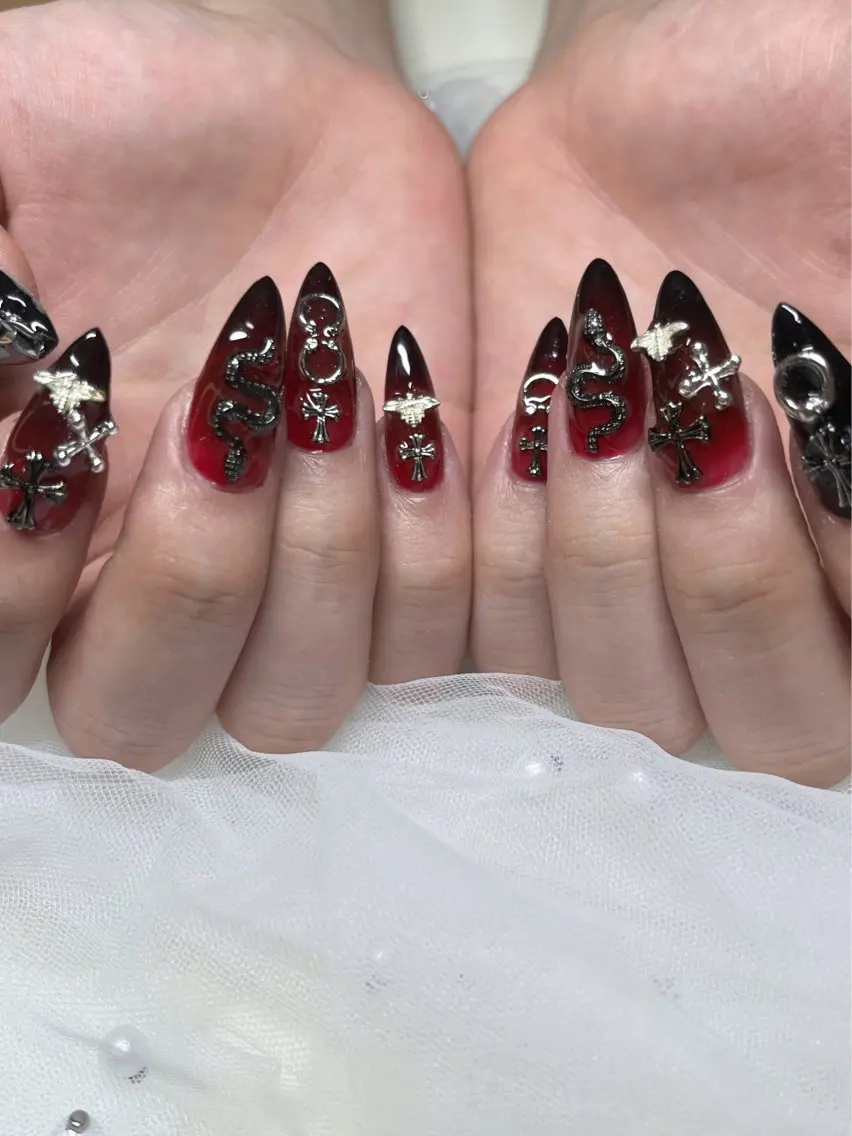 ネイル ハンドネイル なんば7nail YUZUHAのネイルデザイン