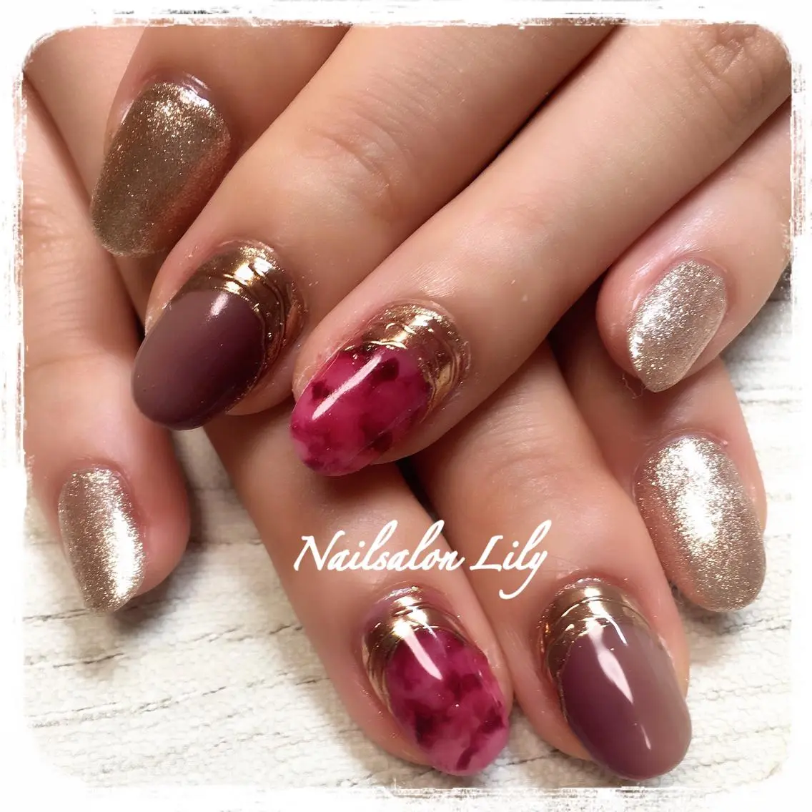 ネイル Lily*nail 🌻Mii🌻のネイルデザイン