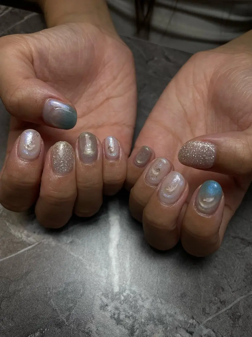 ネイル ハンドネイル nail salon 3🌞越谷のネイルデザイン