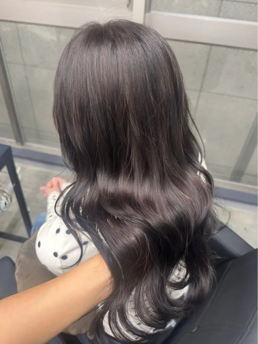 カラー りこ / 透明感カラー🎀🫧のヘアスタイル