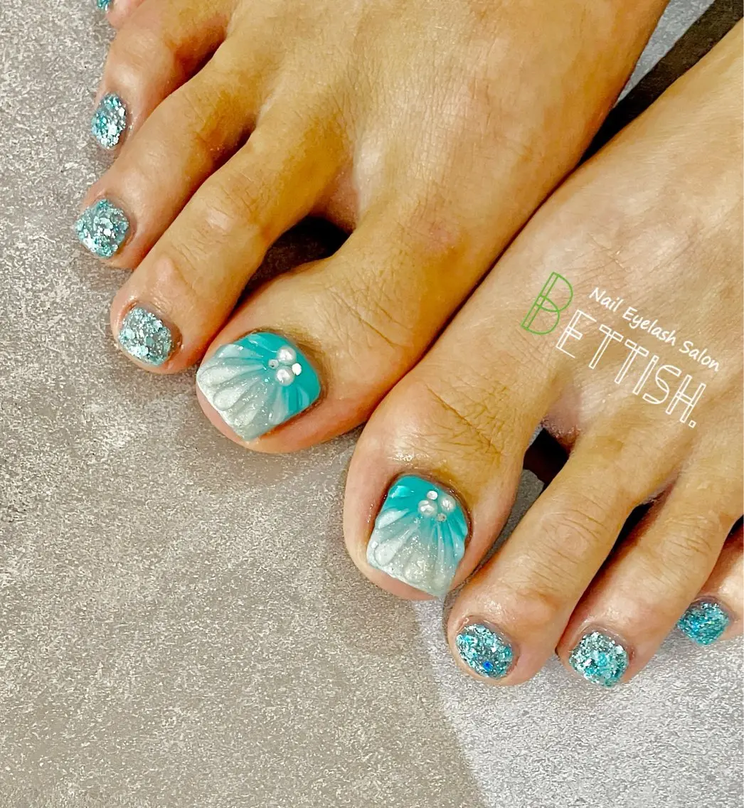ネイル アートネイル フットネイル BETTISH. KUMIKO☺︎︎のネイルデザイン