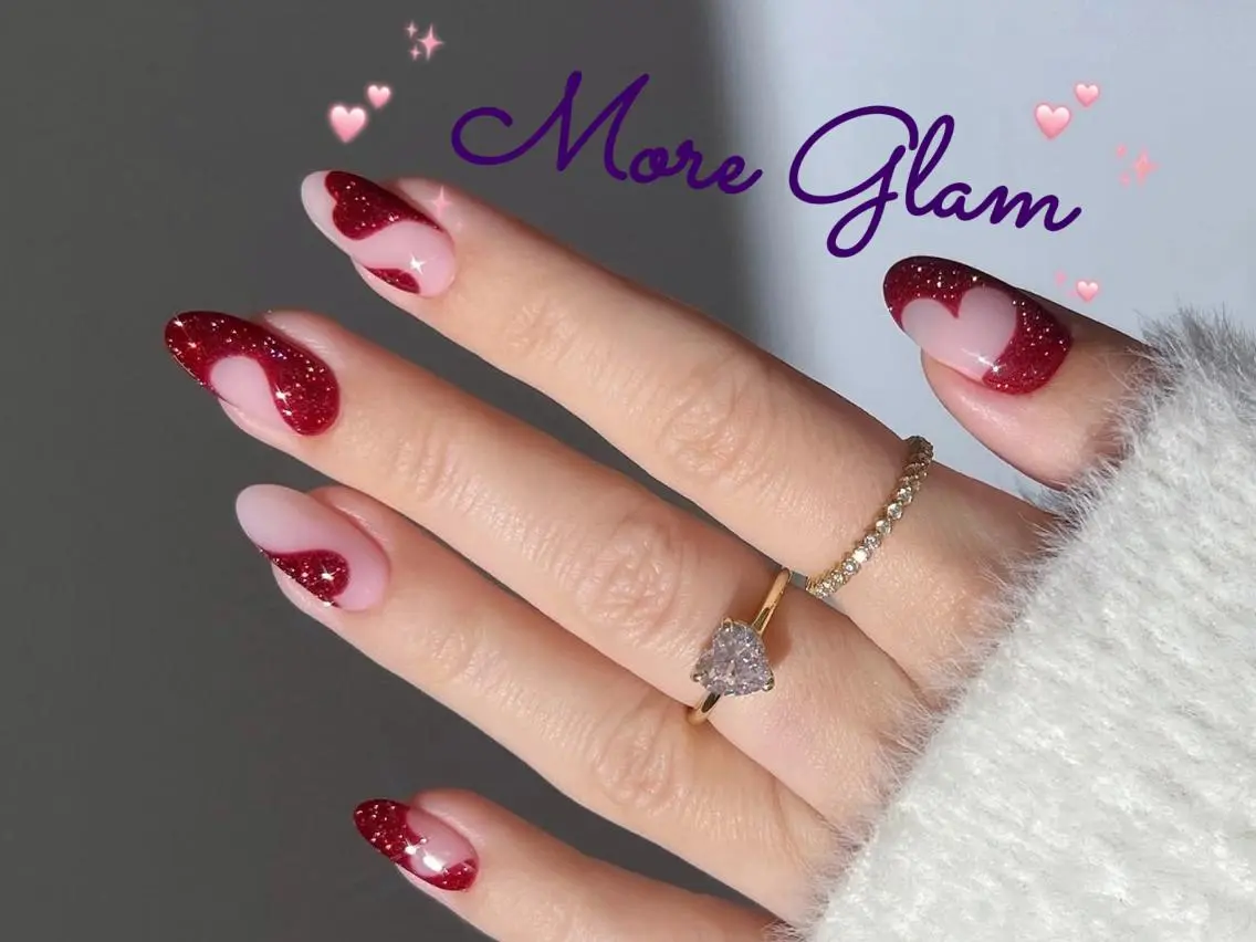 ネイル 長さ出し フットネイル フレンチネイル ジェルネイル ガラスフレンチ More Glam 池袋東口店のネイルデザイン