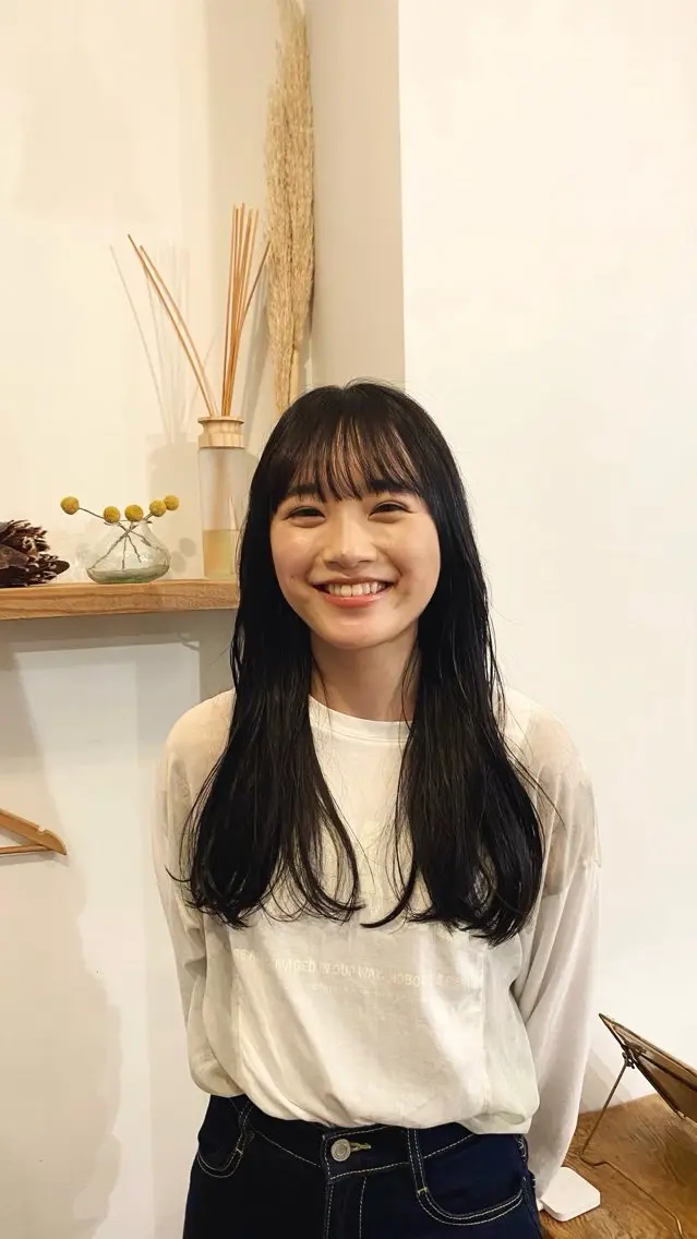 ロング カラー ブラウンカラー 🦔🪷なりたりみのヘアスタイル