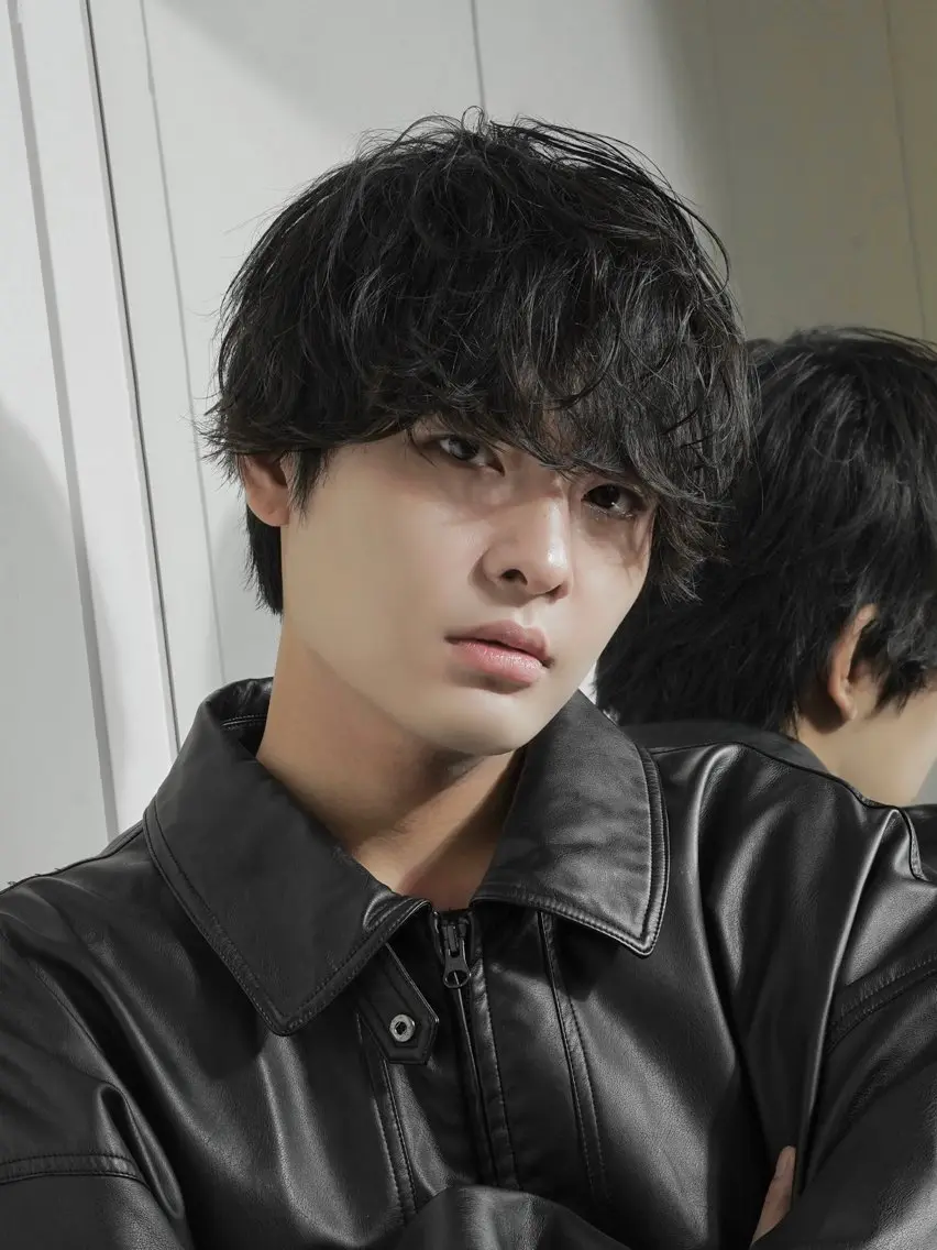 ショート パーマ メンズ マッシュ メンズパーマ カット パーマ ヘアセット メンズ特化/パーマ/ 理論カット/ 永遠のヘアスタイル