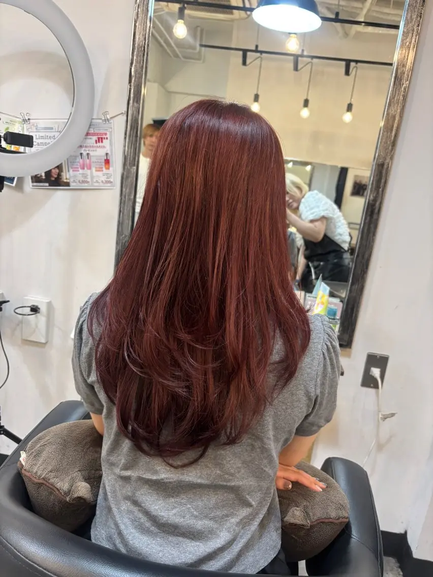 ロング 🐺無料レディースカ ットモデル募集🐺柴のヘアスタイル