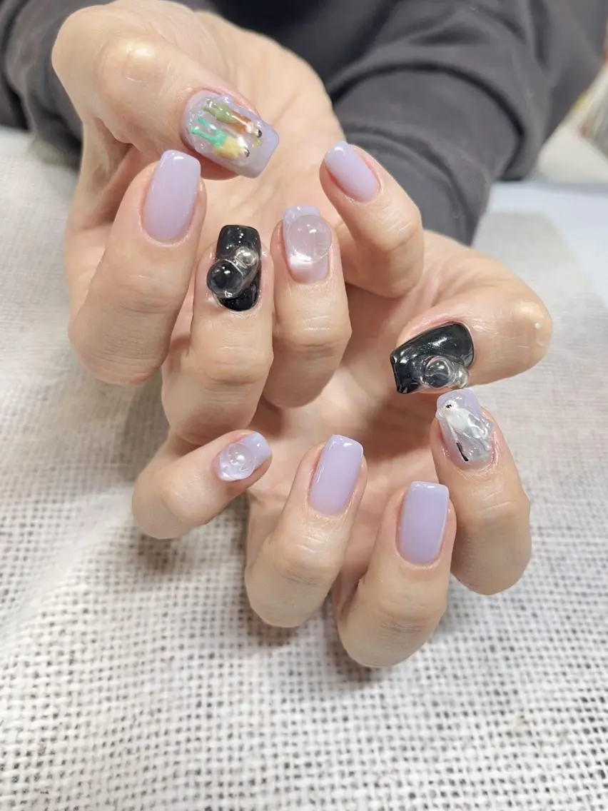 【オフあり】時間内《⏰150h》デザインやり放題✨爪に優しいパラジェル💅の写真