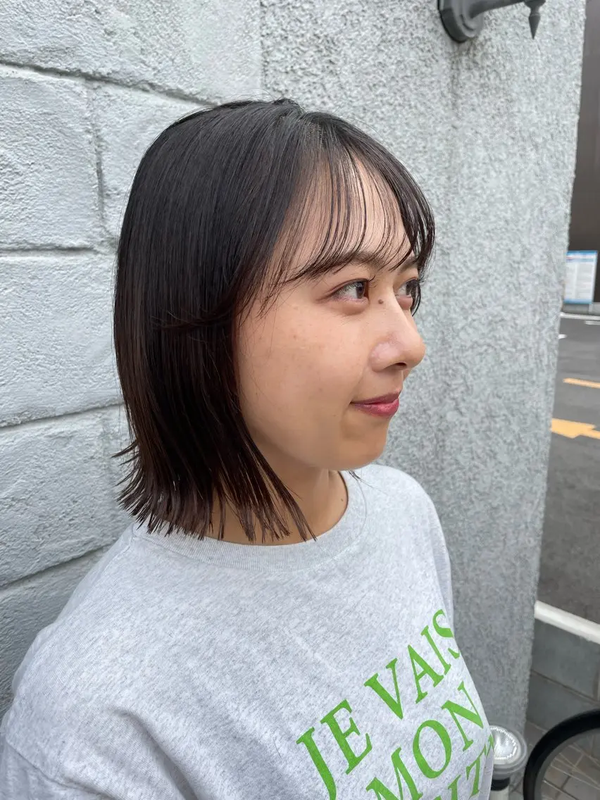 🌷🤍【髪質改善】似合わせカット+ケアプロトリートメントの写真