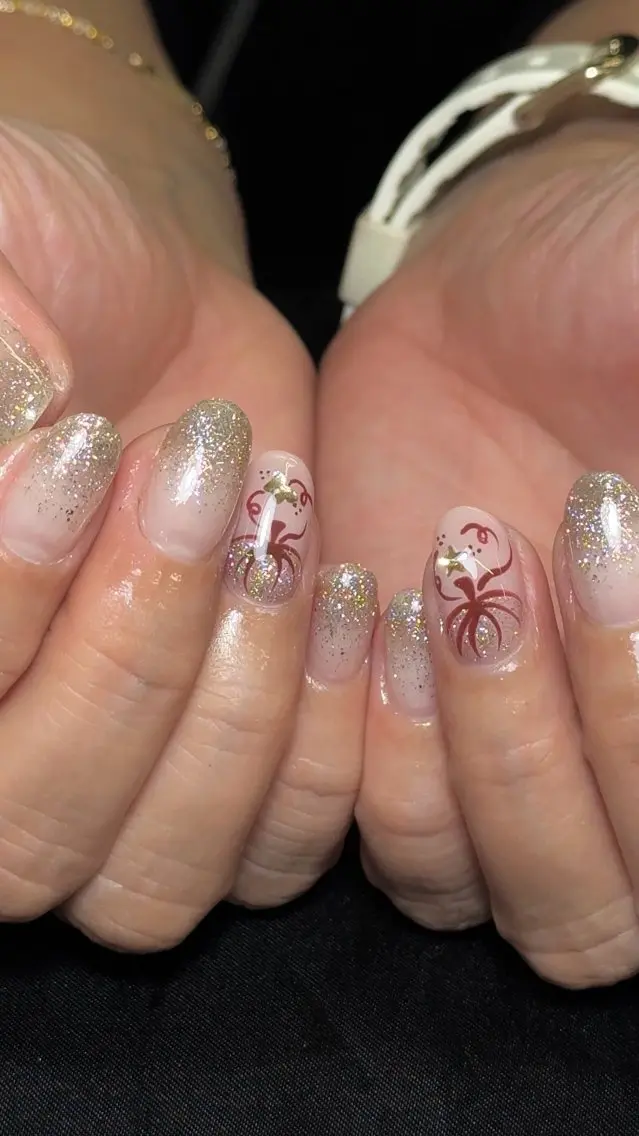 ネイル 持ち込み ワンホンネイル ハンドネイル AKIKO NAILのネイルデザイン