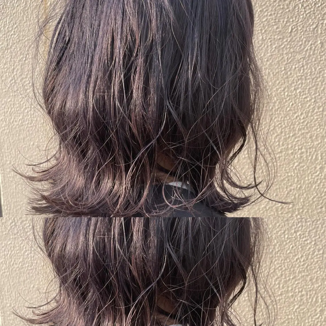 ミディアム カラー ラベンダーカラー ラベンダーグレー tocca八王子 AYAKAのヘアスタイル