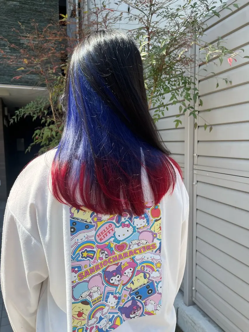 ロング カット ヘアカラー トリートメント sail hairのヘアスタイル