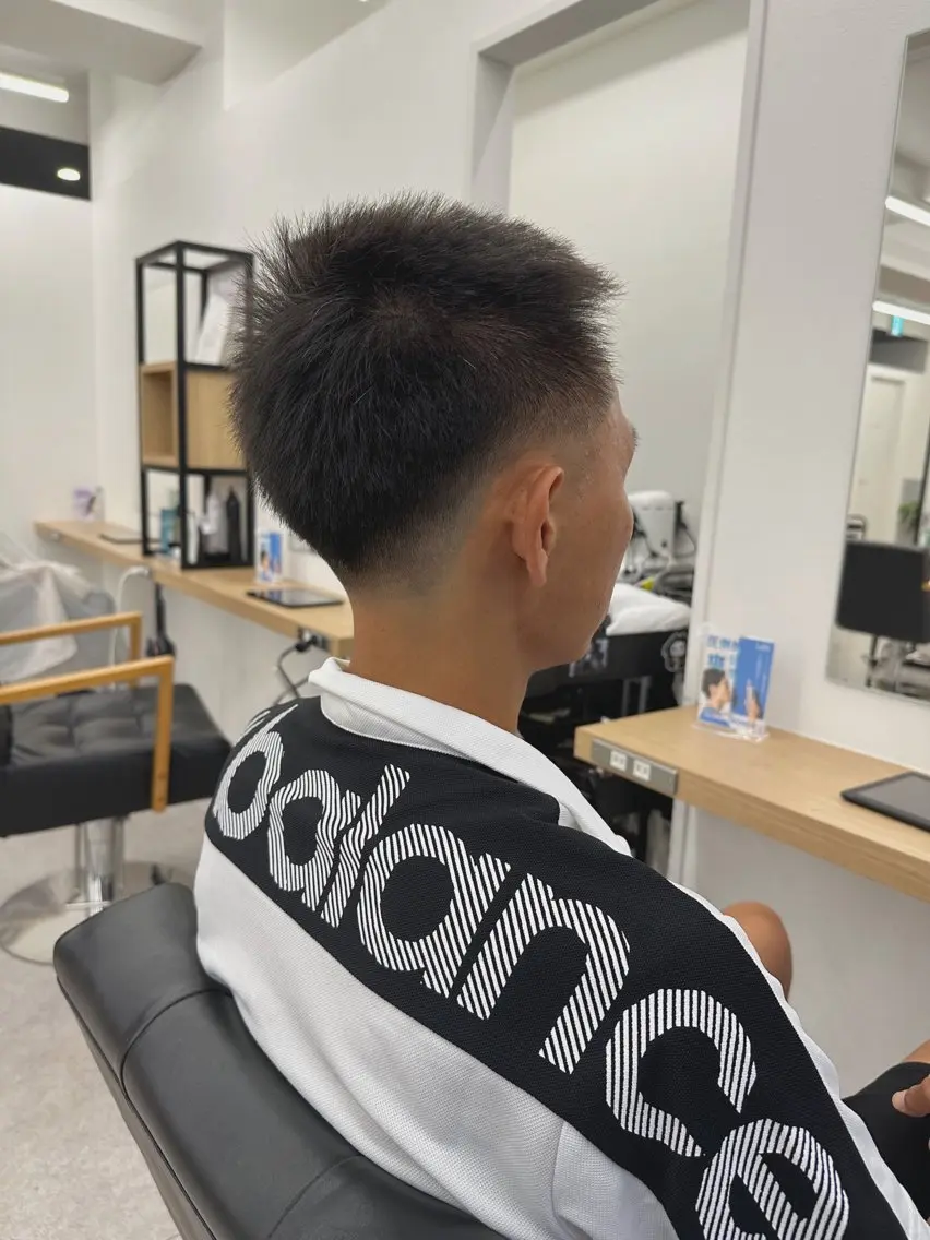 ショート メンズ 古河 湊斗のヘアスタイル