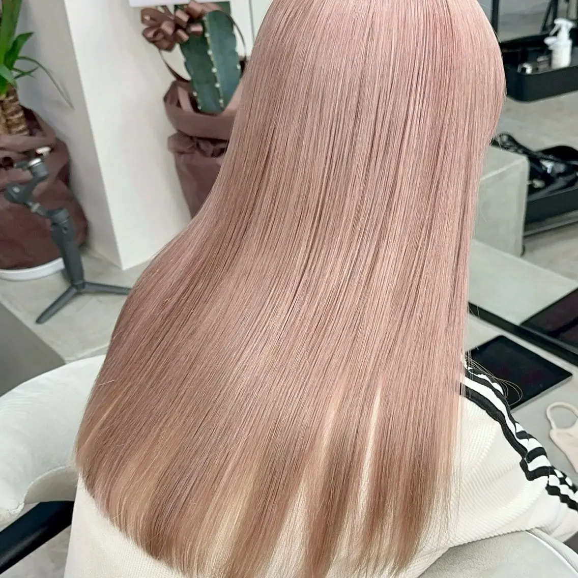 ✨🧡ミニモ限定クーポン🧡✨ケアブリーチ➕カラー➕クイックトリートメントの写真