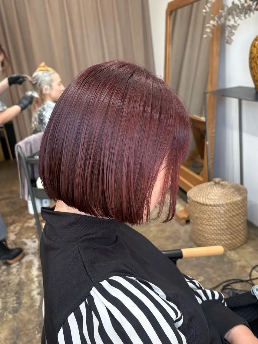 ショート ボブ 樽川 紗月のヘアスタイル
