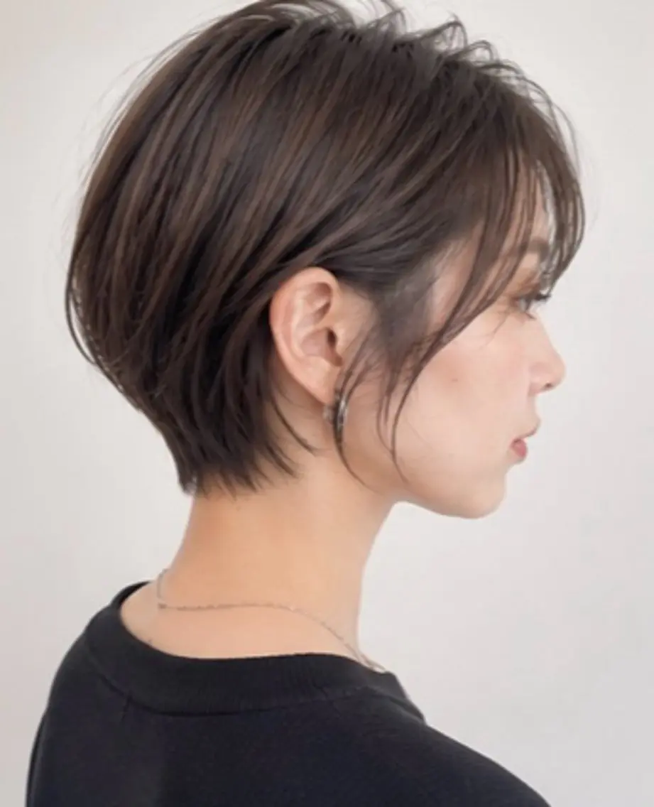 ショート カット ヘアカラー トリートメント 坂本 雅哉のヘアスタイル