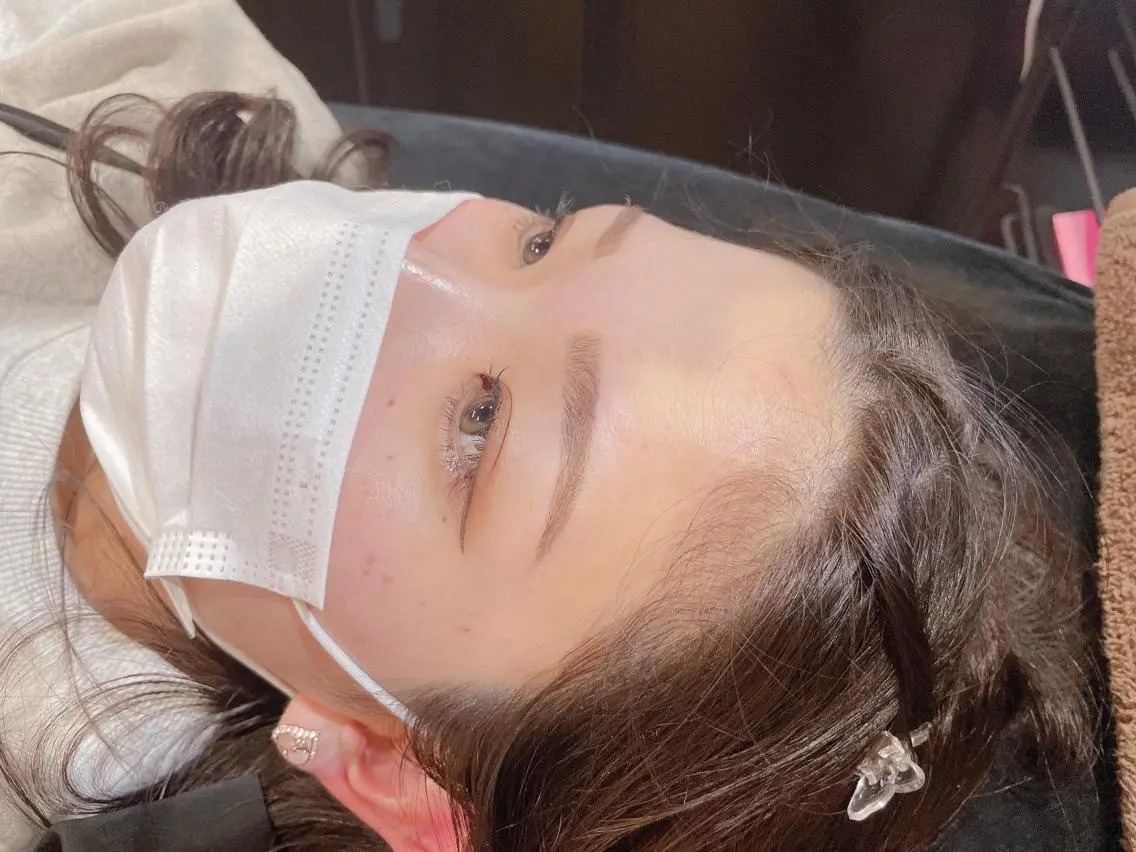 アイブロウ ワックス脱毛 Shucre太田川 🧸のマツエク・マツパデザイン