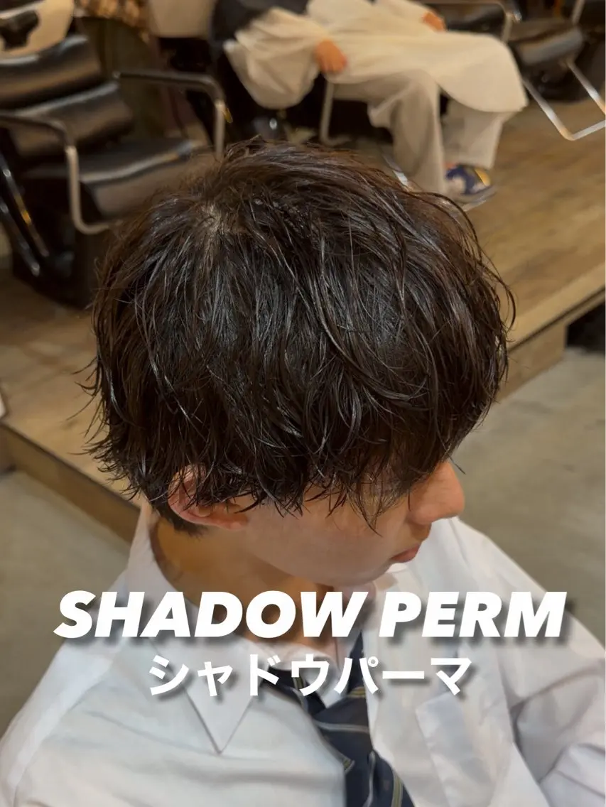 ショート パーマ メンズ カット パーマ 縮毛矯正/ツイスパ /ショート/結希のヘアスタイル