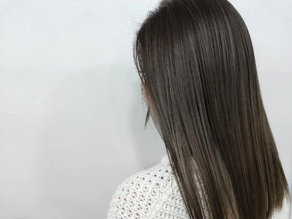 【迷ったらコチラ】髪質改善HERMESTR+髪質改善inケアカラー+カット ¥16900✨の写真