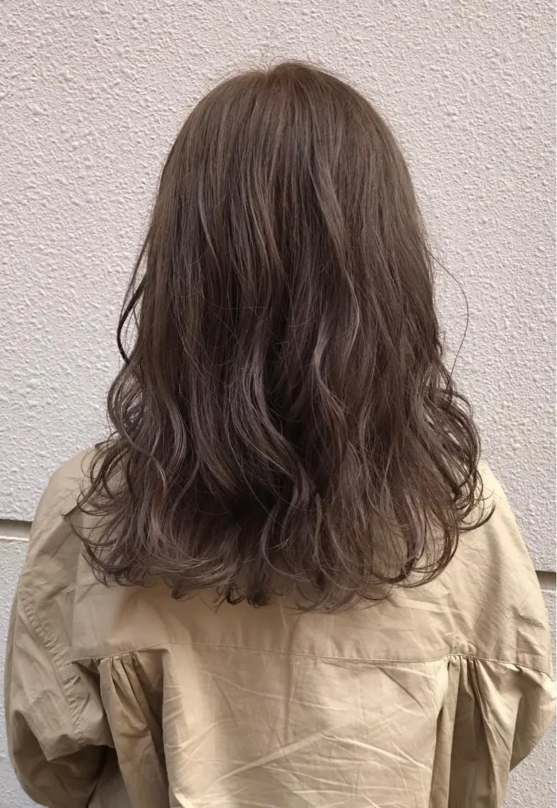 シングルカラー(アシスタント練習)の写真