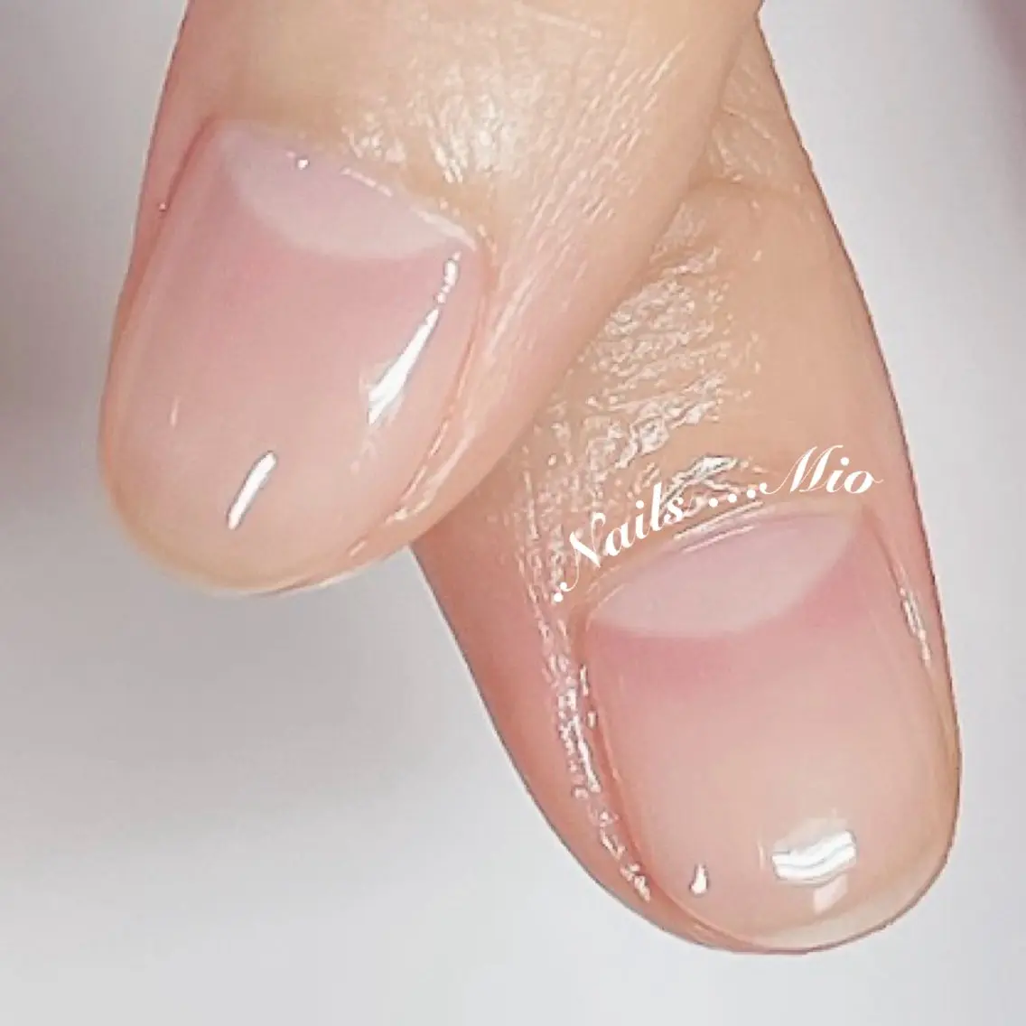ネイル クリアネイル .Nails Mio 赤羽西ネイルサロンのネイルデザイン