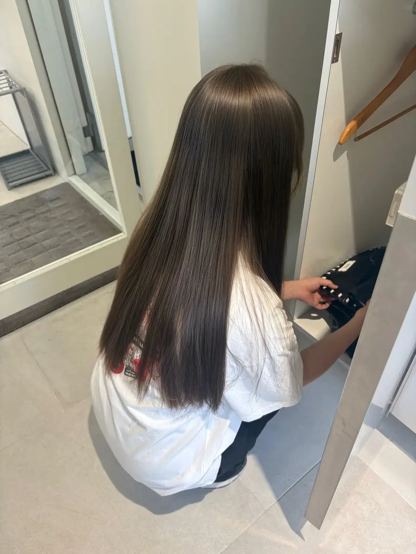 ロング カラー カット ヘアカラー 海外レイヤー /NAGISAのヘアスタイル