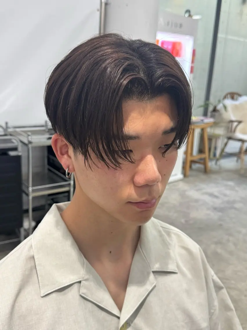 メンズ 岩佐 柚太のヘアスタイル