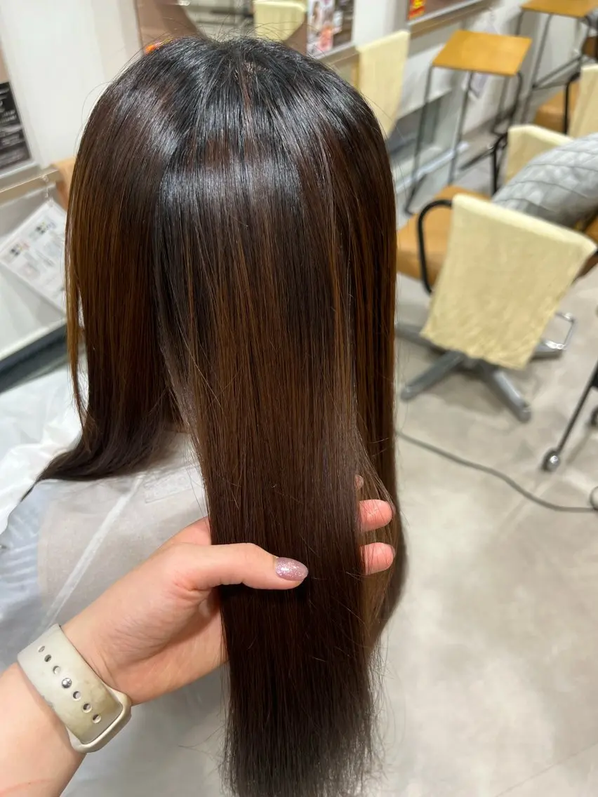 パーマ ハラダユウカ flower西明石店のヘアスタイル