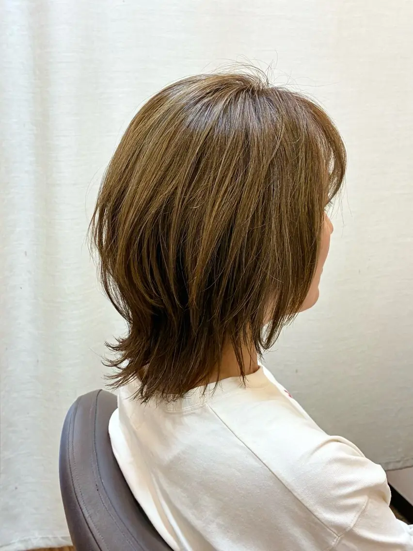 カラー＋ヘッドスパ４５分の写真