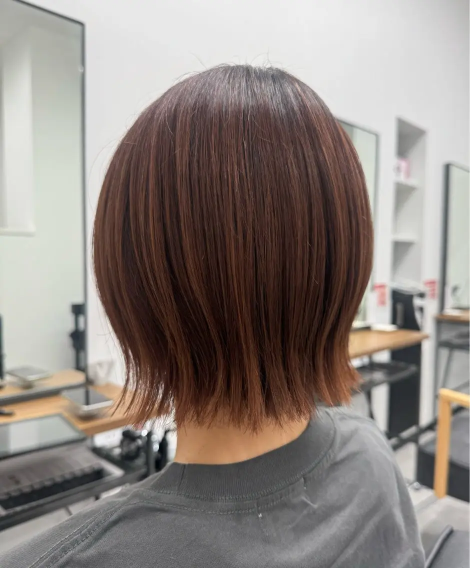 ショート ボブ 𝘀𝗮𝗲 ⑅*/ 艶髪/ショートボブのヘアスタイル