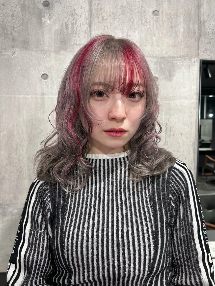 カラー 前田 匡蔵のヘアスタイル