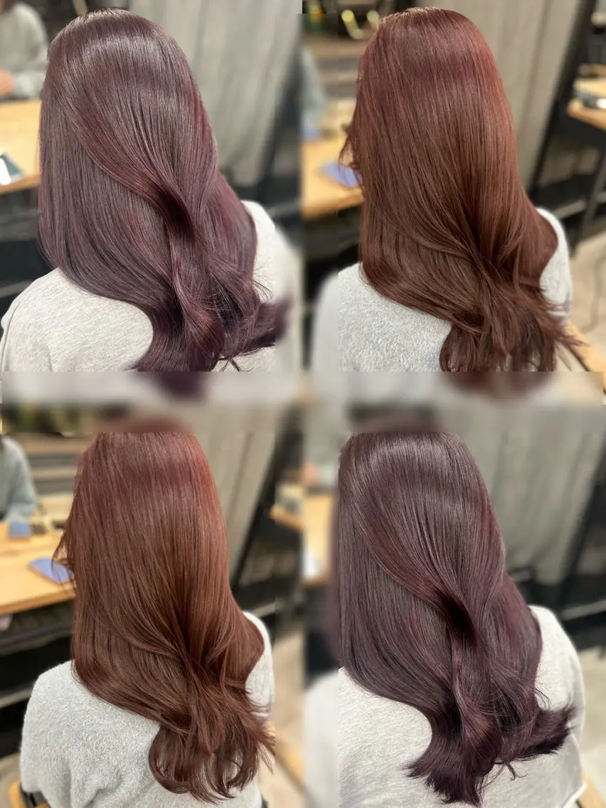 ロング モテヘア 韓国ヘアhikariのヘアスタイル