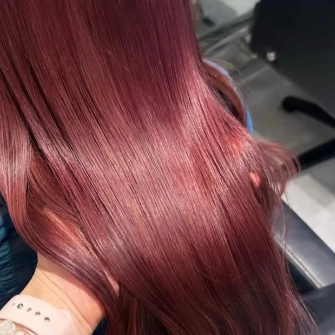 ロング カラー ヘアアレンジ ブリーチ ケアブリーチ 透明感カラー ダブルカラー ハイトーンカラー ヘアカラー トリートメント 🌟🍒ハイトーン 韓国ヘア/ユウミのヘアスタイル
