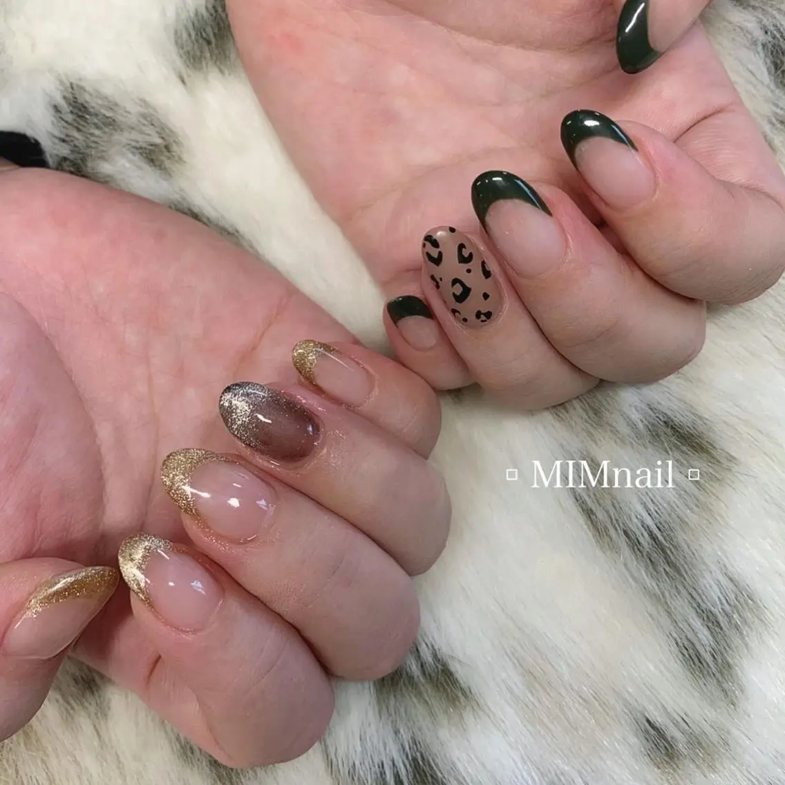 ネイル フレンチネイル マグネットネイル マグネットフレンチ *･*MIMnail 1号店･*:･*のネイルデザイン