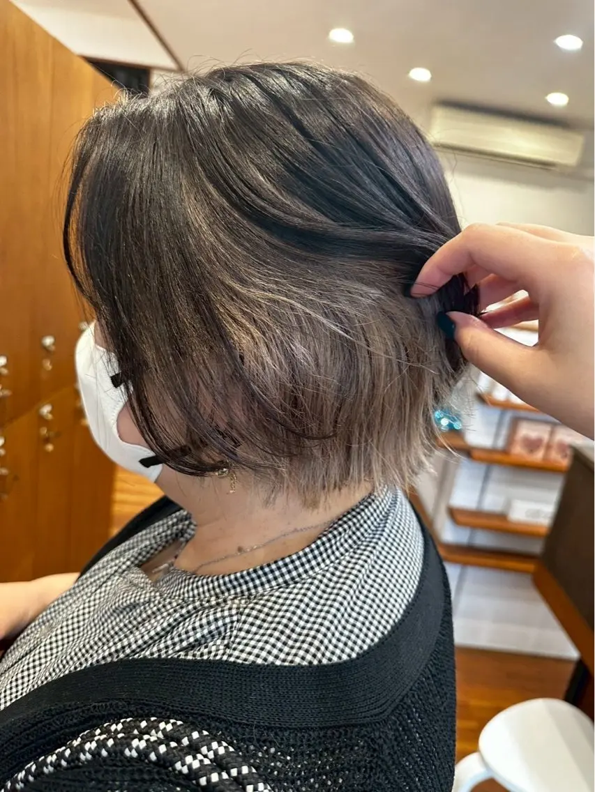 ショート ヘアカラー トリートメント 🫧鈴木 遥夏🫧のヘアスタイル