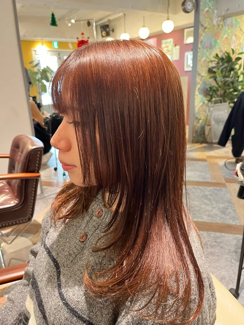 ロング レイヤーカット 南  菜月🌼. ✨カット無料✨️のヘアスタイル