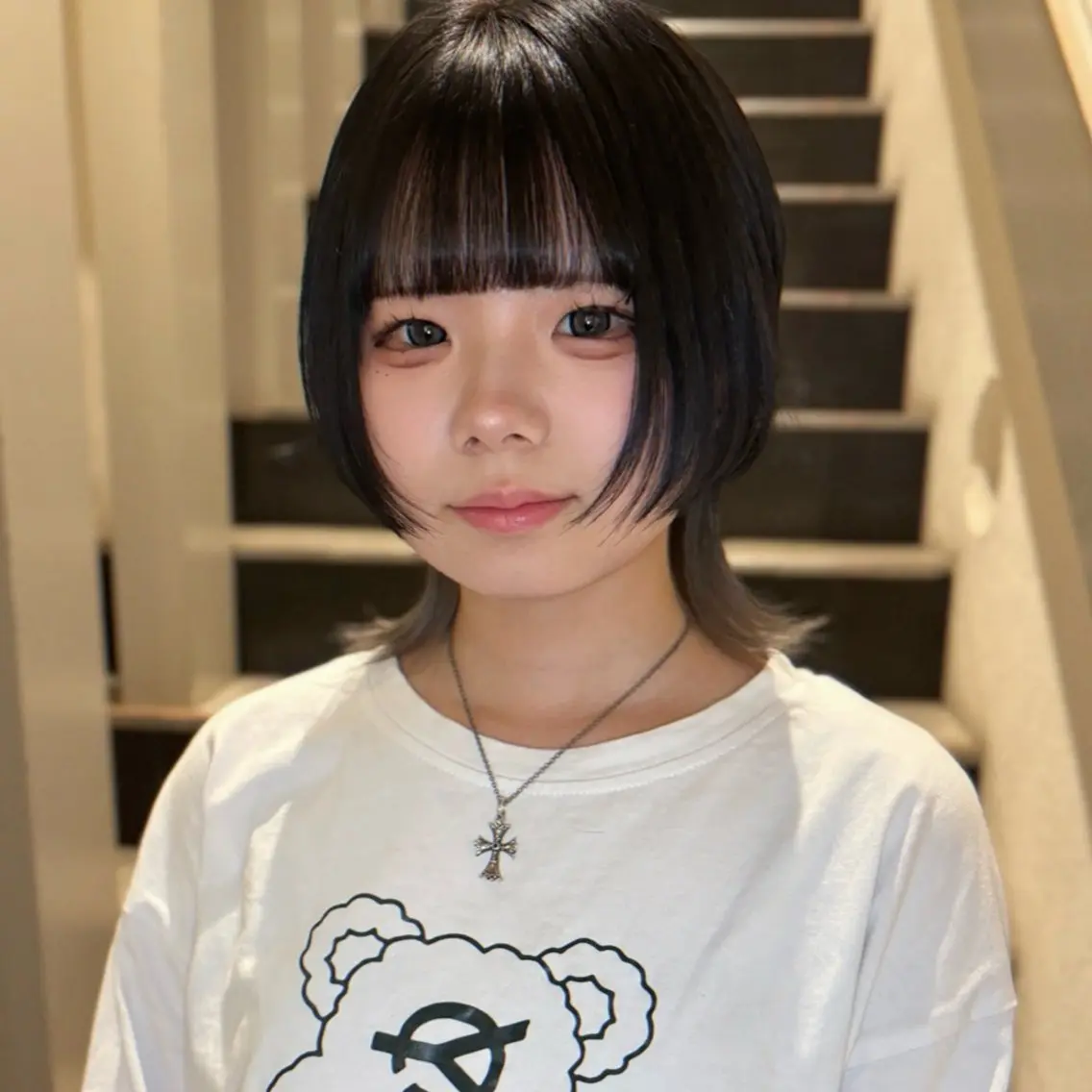 ミディアム カット レイヤーカット⭐️ 桑原 日花理のヘアスタイル