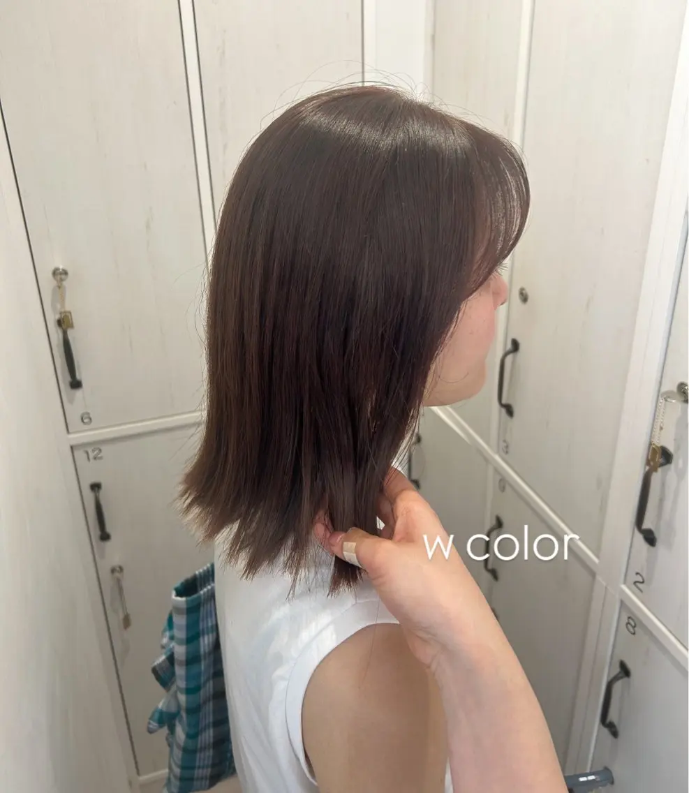 ショート カラー カット ヘアカラー トリートメント ボブ/ベージュ /kazui🐈のヘアスタイル