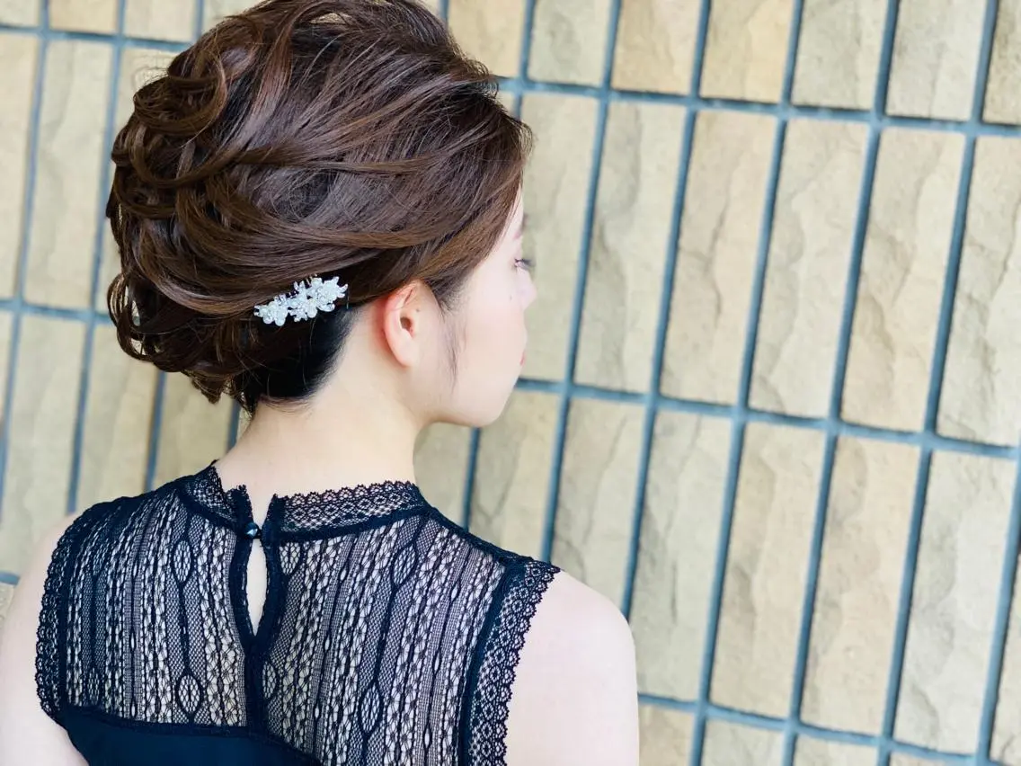 ショート ヘアアレンジ マツエク・マツパ 鈴木 沙羅のマツエク・マツパデザイン