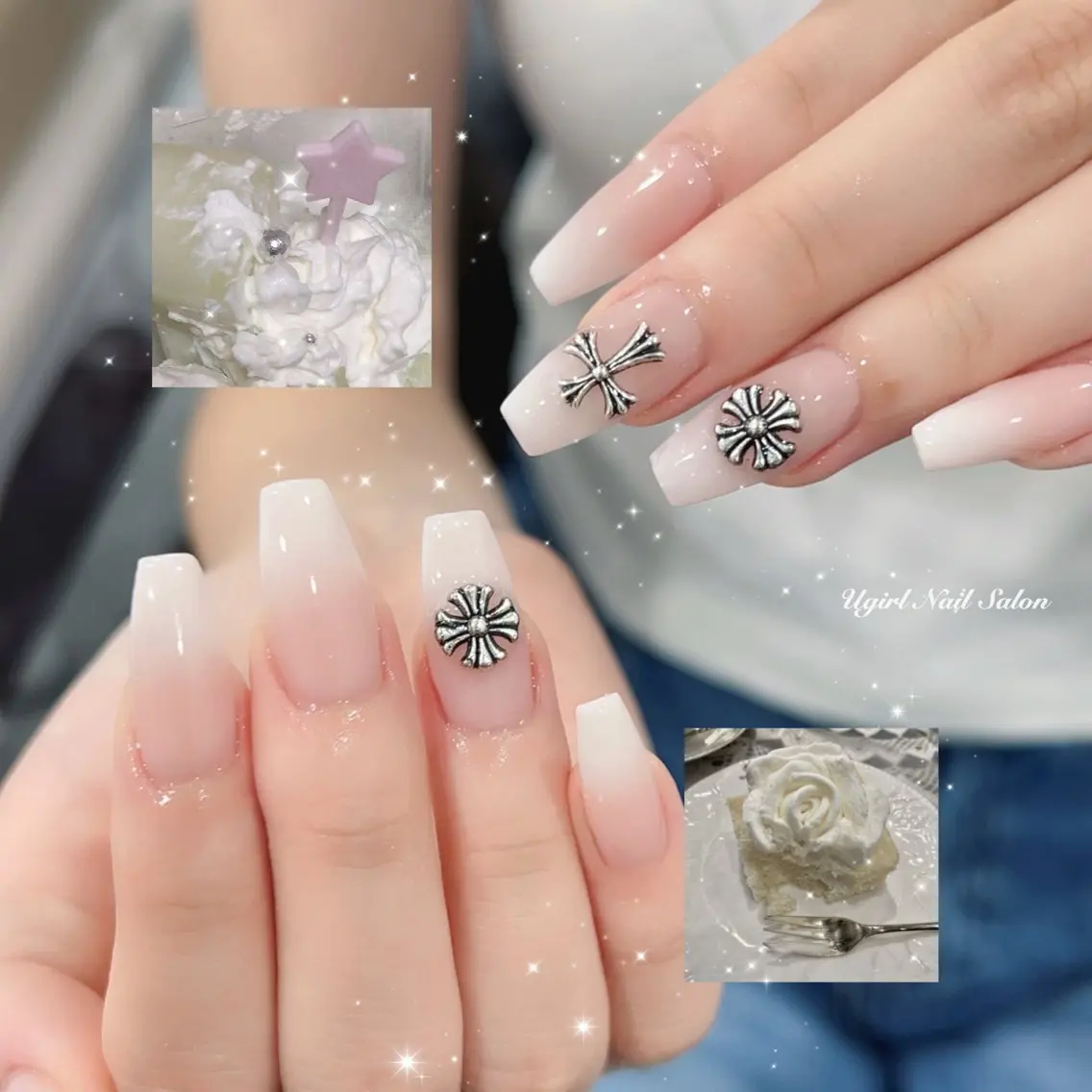 ネイル ハンドネイル 🪄mimi🎀 Midori🪽のネイルデザイン