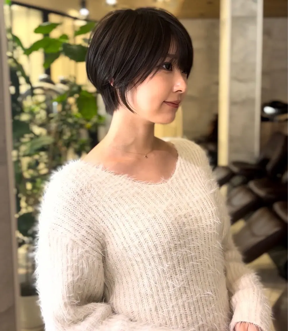 ショート カラー カット ヘアカラー トリートメント 【6月限定価格🉐】 ショート特化/荒砂のヘアスタイル