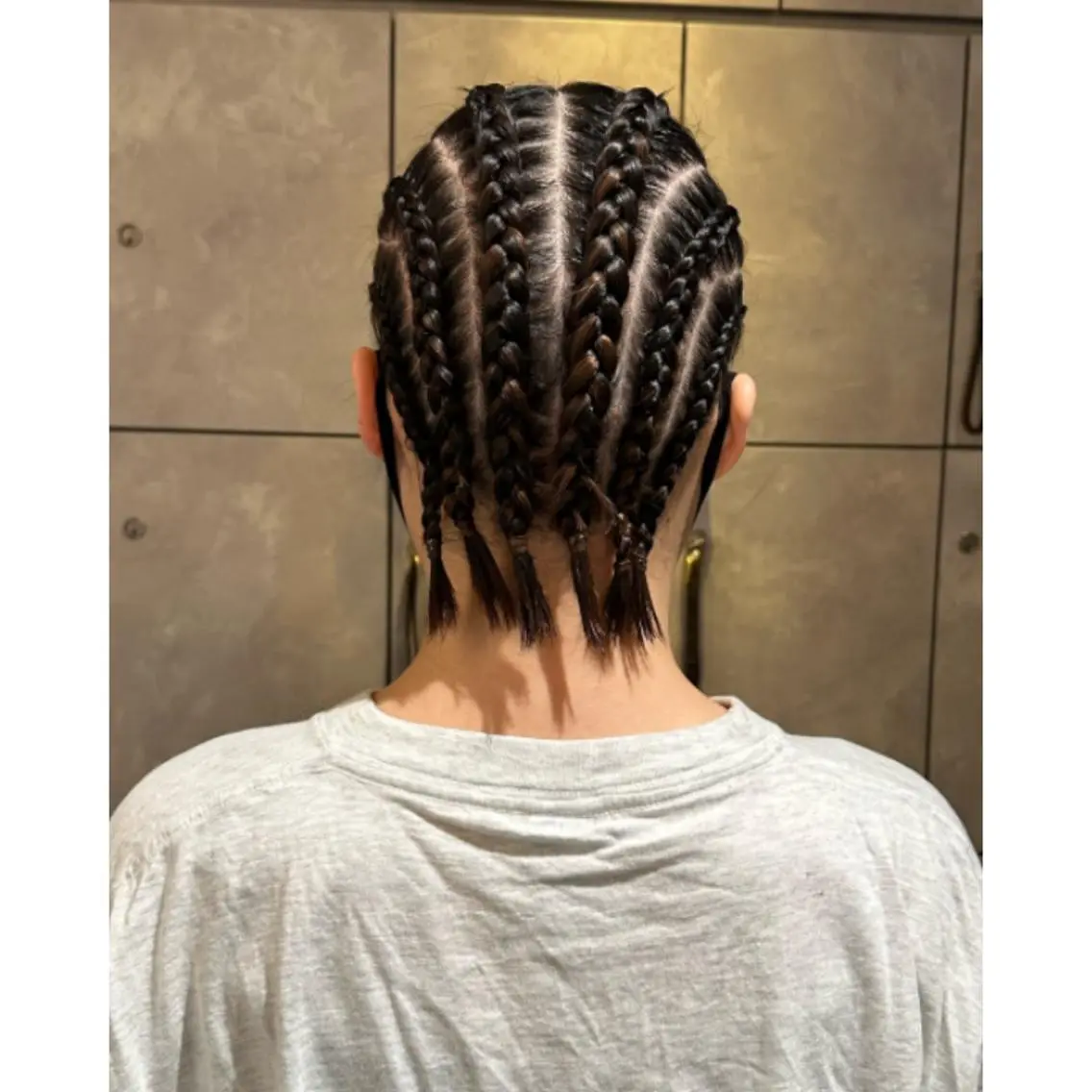 ロング カラー パーマ ヘアアレンジ メンズ キッズ 子どものヘアアレンジ エクステ ヘアセット BRAIDS💎愛子 大人ハイライト💎のヘアスタイル