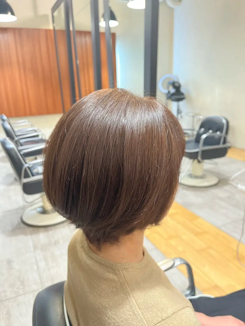 ショート ショートヘア 西田 夏望のヘアスタイル