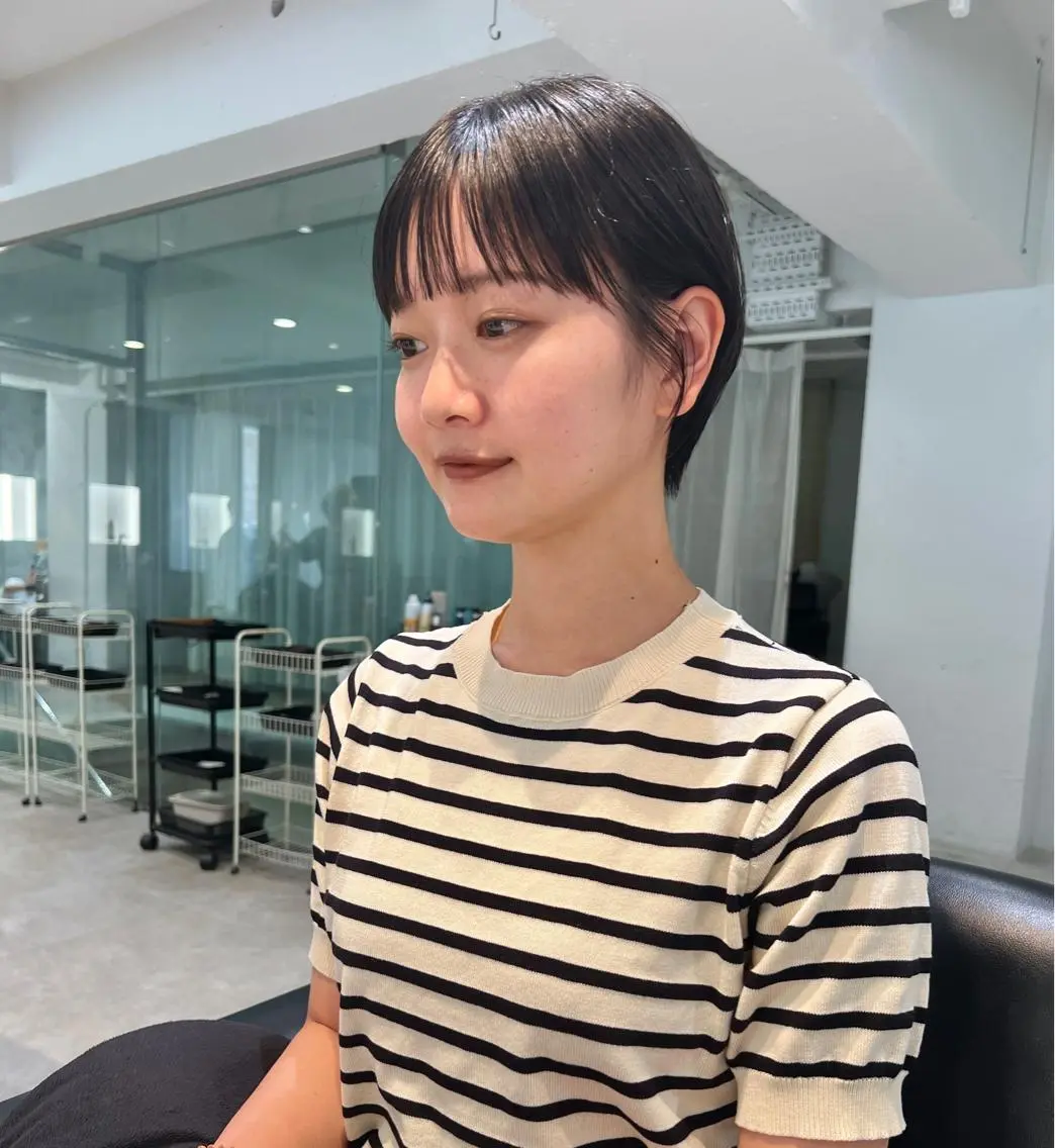 ショート ショートヘア カット トリートメント 🌿ショート🌿 パーマ🌿淳平のヘアスタイル