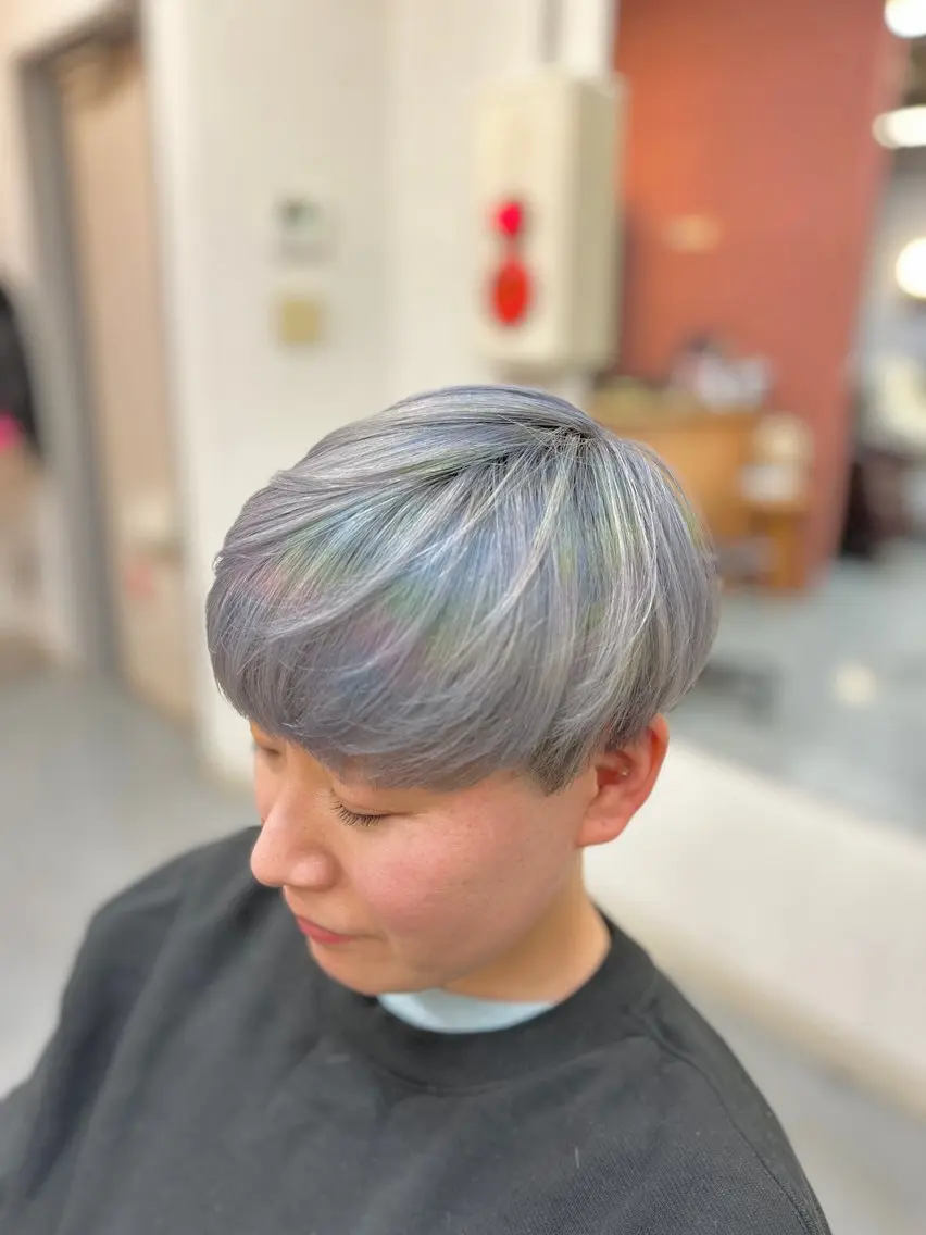 ショート ヘアカラー トリートメント 全国カットコンテスト 受賞🏅satoのヘアスタイル