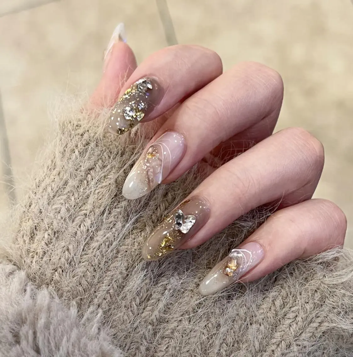 ネイル ハンドネイル ハンドケア 🍑 momo_nailのネイルデザイン