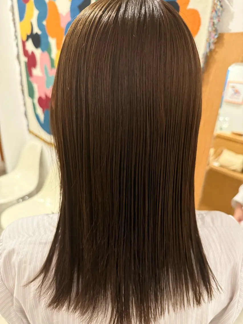ミディアム 山口 ゆいのヘアスタイル