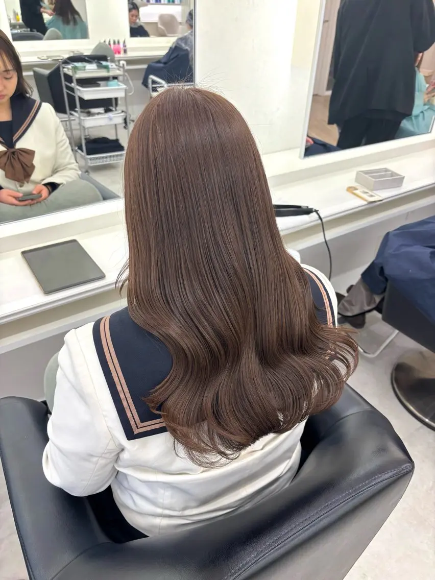 ロング カラー ParveMix 🤍加藤理沙のヘアスタイル