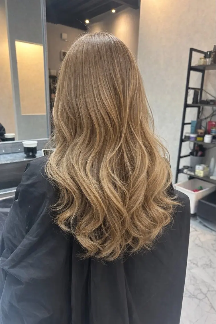 ロング ヘアカラー after’/ Saaraのヘアスタイル