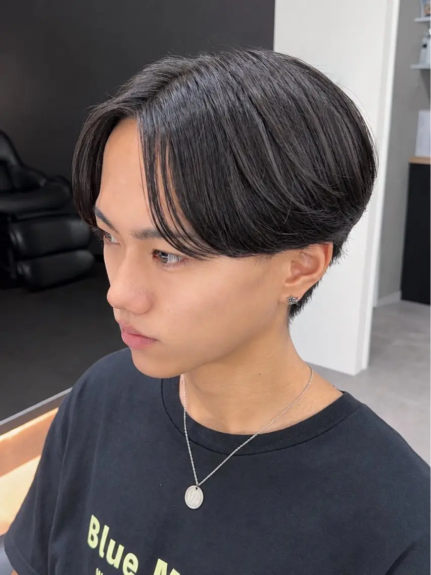 ショート カット メンズ縮毛矯正 こうせいのヘアスタイル